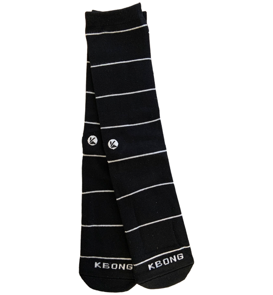 KBong Striped Socks (Black & White)