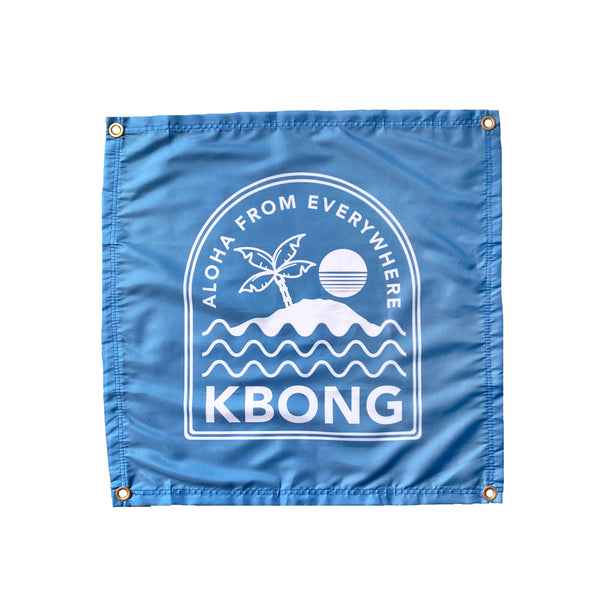 Aloha KBong Flag (Blue)
